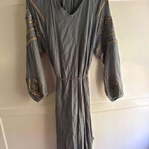 Beaded Anthropologie Boho dress